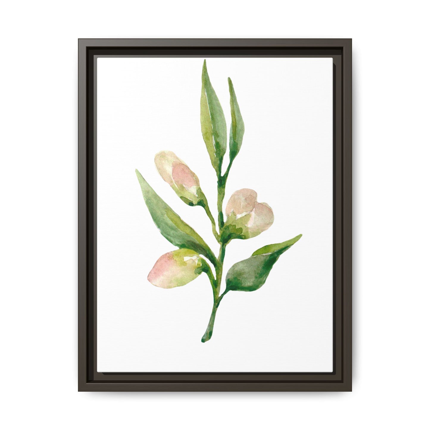 Flowers Collection - Beatrice - Matte Canvas, Framed (Multi-color)