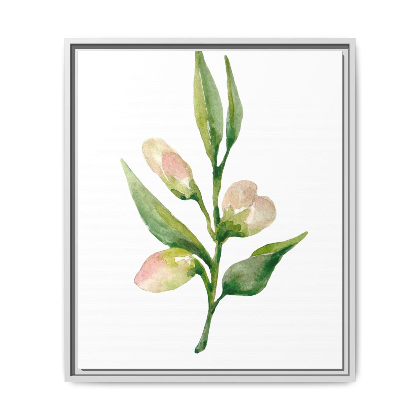 Flowers Collection - Beatrice - Matte Canvas, Framed (Multi-color)