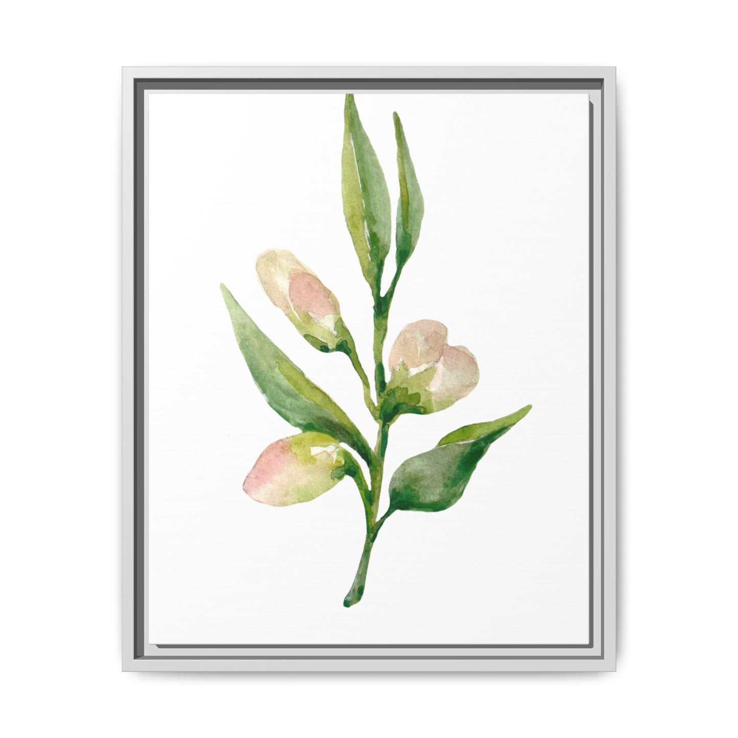 Flowers Collection - Beatrice - Matte Canvas, Framed (Multi-color)