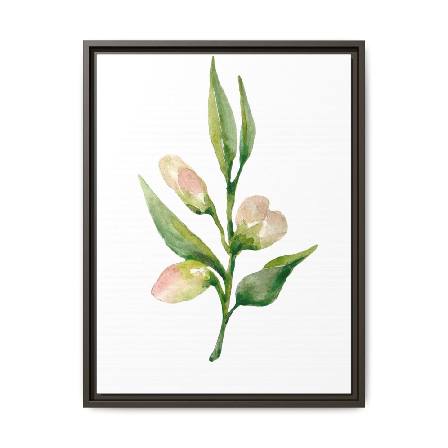 Flowers Collection - Beatrice - Matte Canvas, Framed (Multi-color)