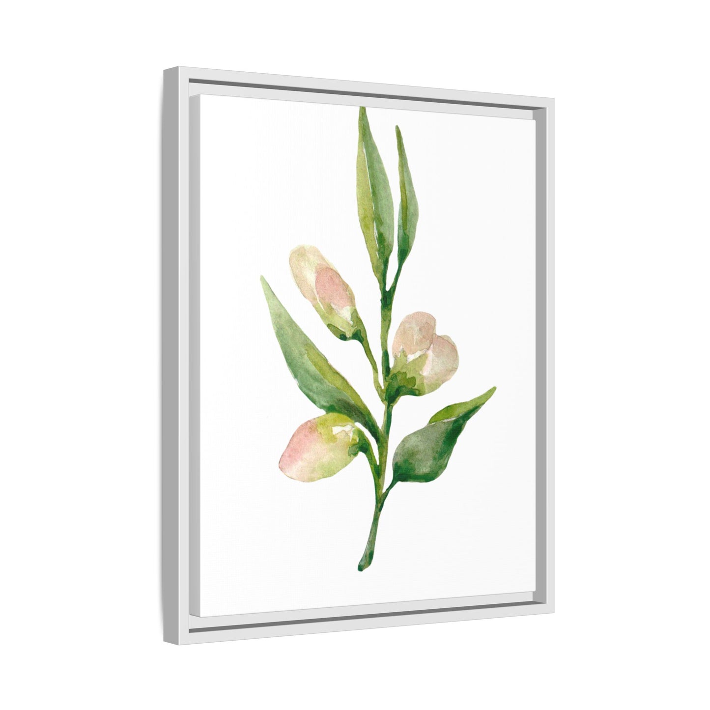 Flowers Collection - Beatrice - Matte Canvas, Framed (Multi-color)