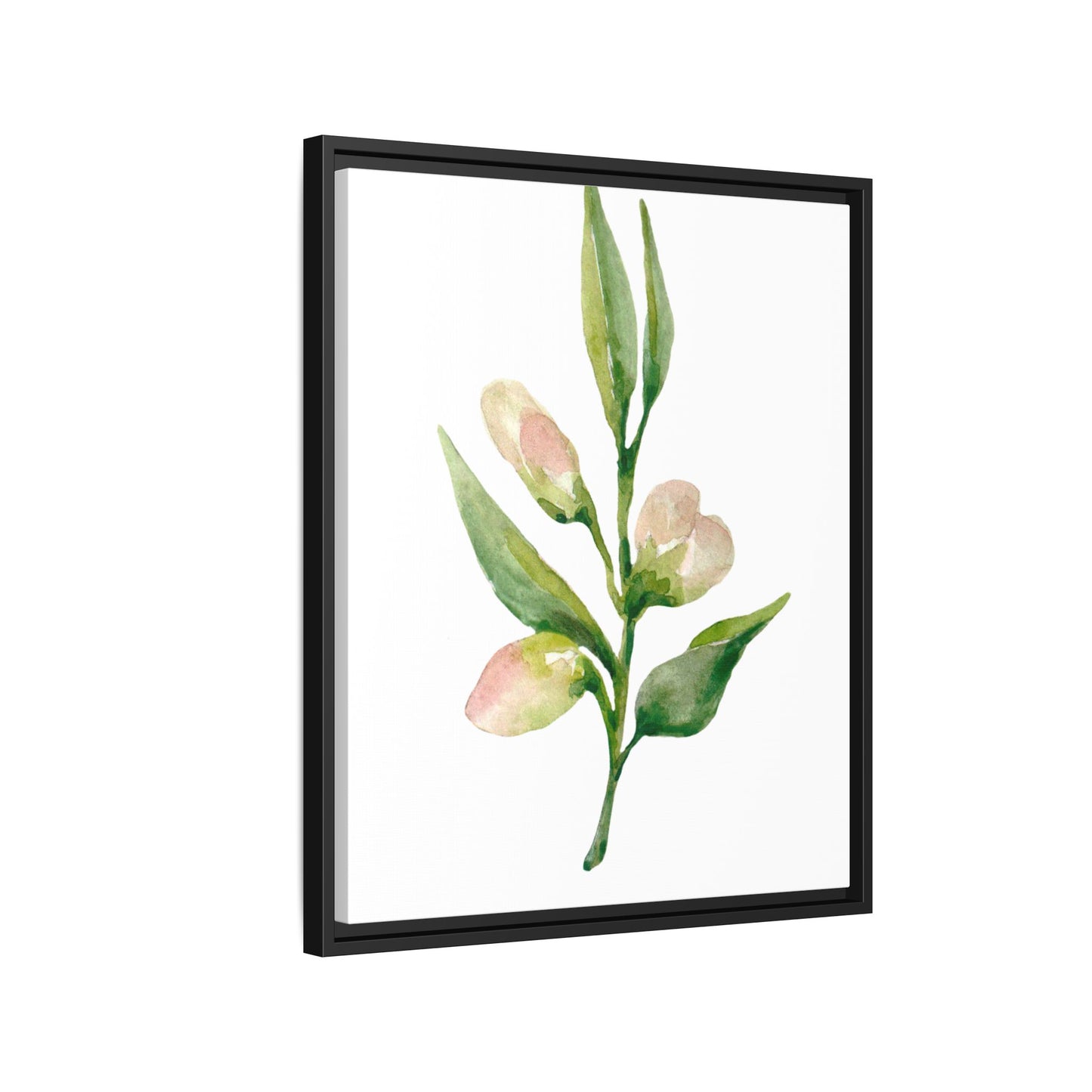 Flowers Collection - Beatrice - Matte Canvas, Framed (Multi-color)