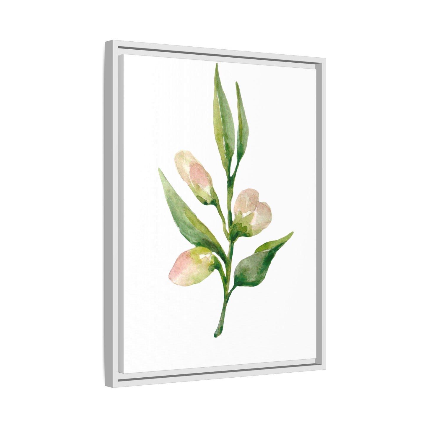 Flowers Collection - Beatrice - Matte Canvas, Framed (Multi-color)