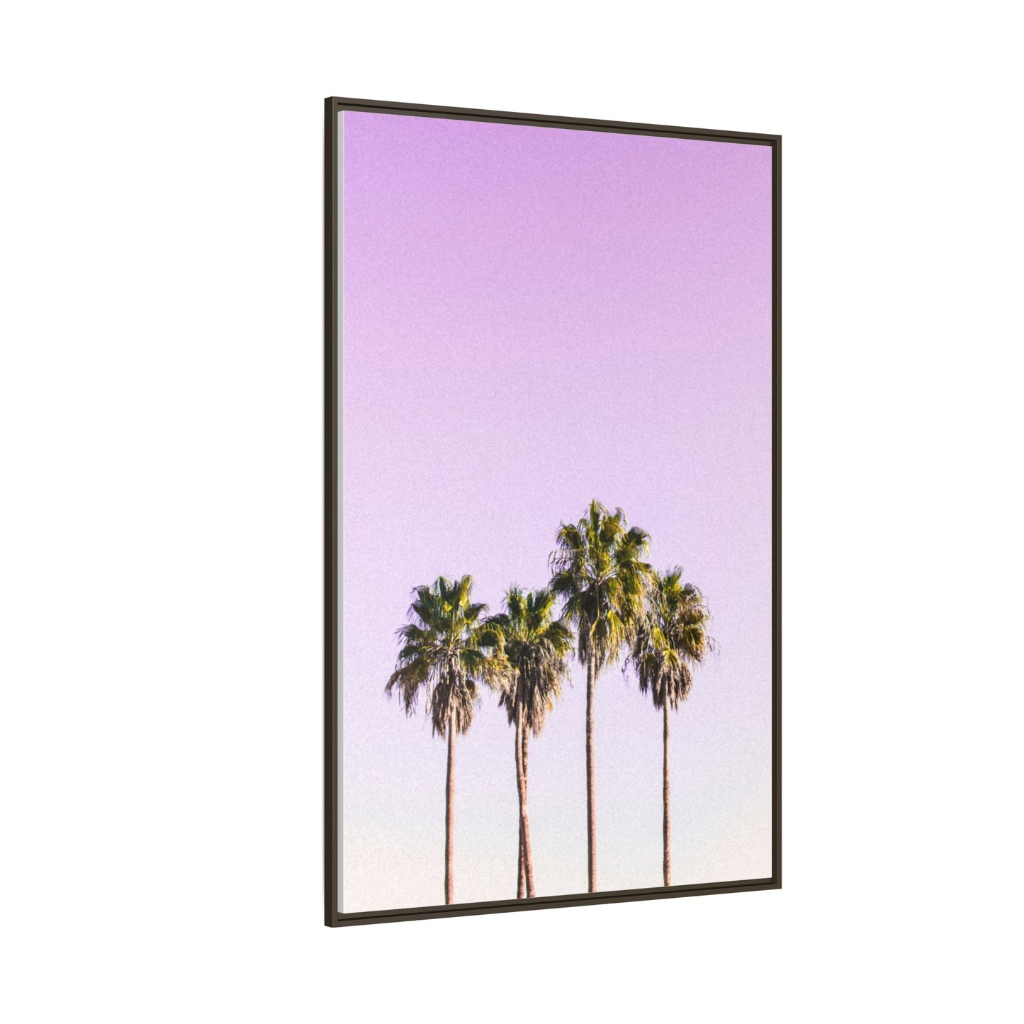 Palm Trees - Matte Canvas, Framed (Multi-color)