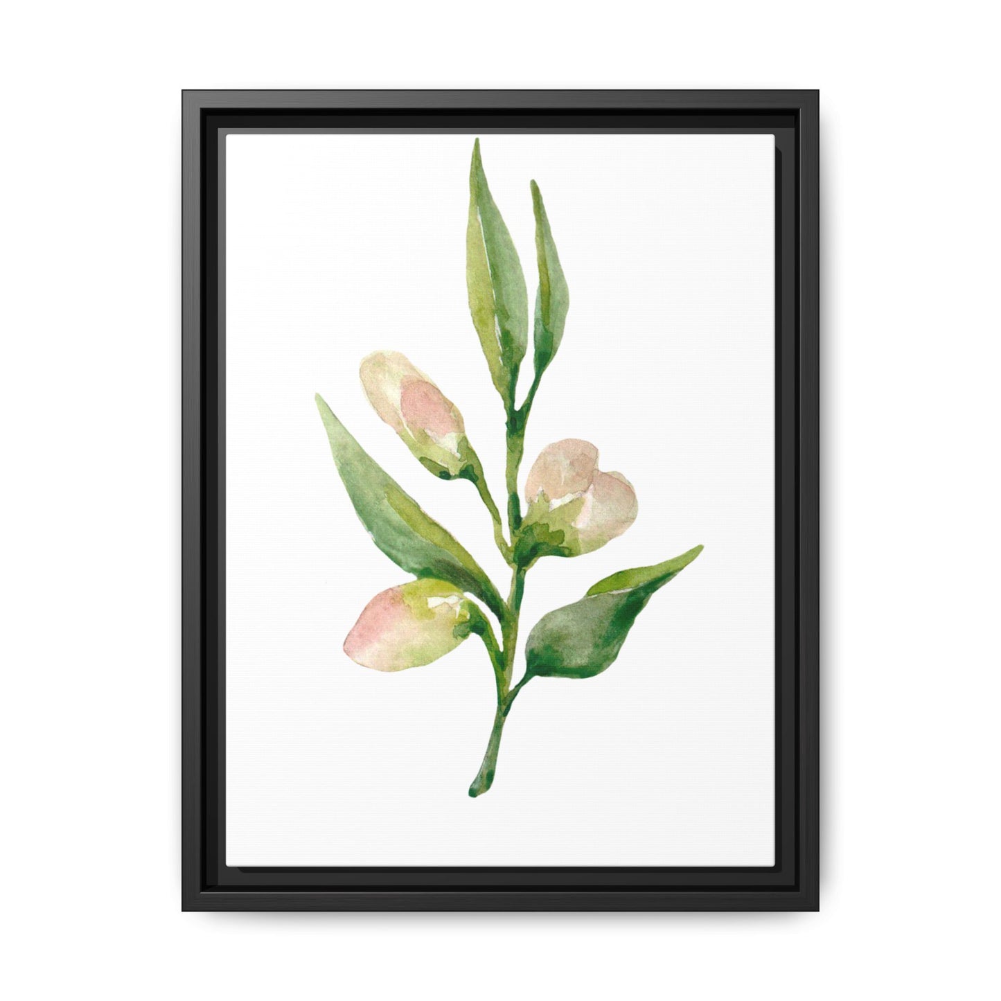 Flowers Collection - Beatrice - Matte Canvas, Framed (Multi-color)