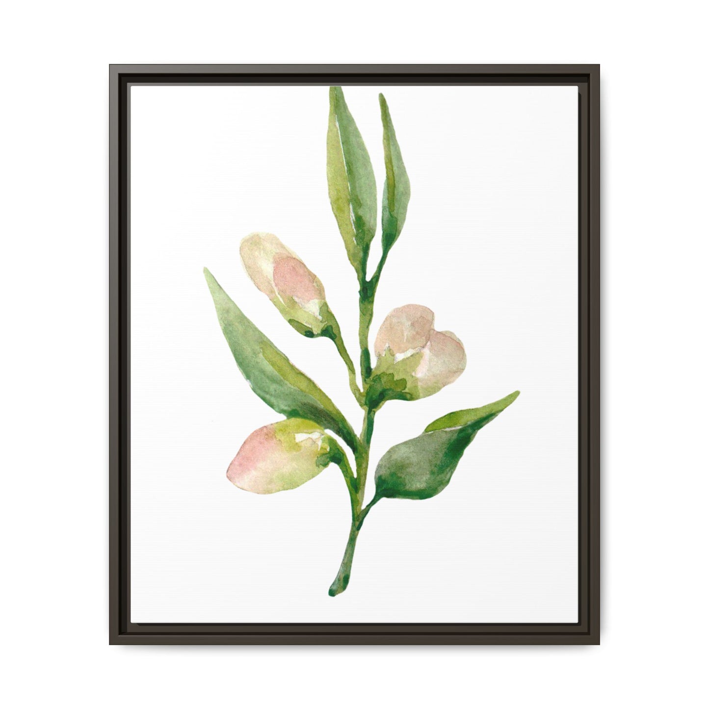Flowers Collection - Beatrice - Matte Canvas, Framed (Multi-color)