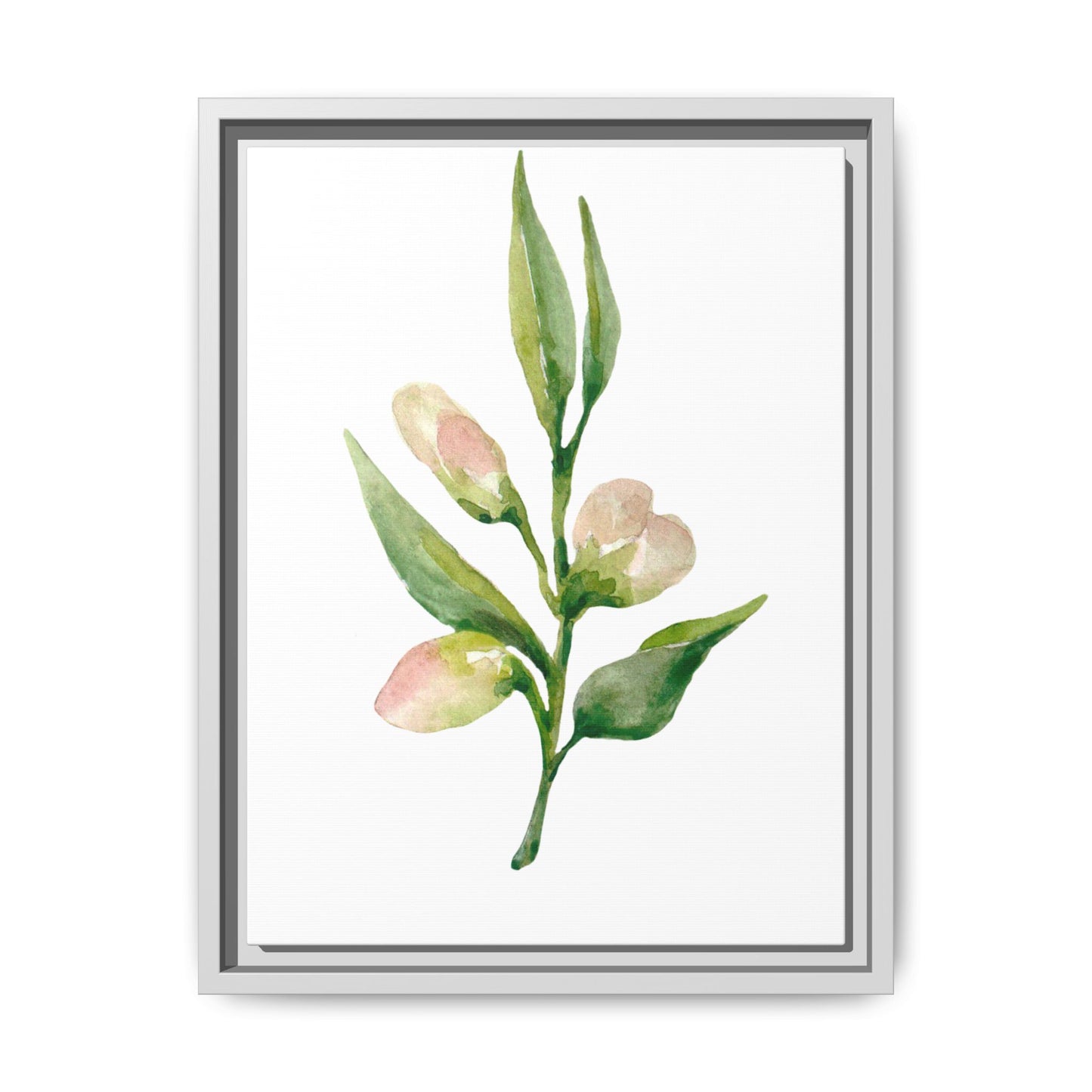 Flowers Collection - Beatrice - Matte Canvas, Framed (Multi-color)