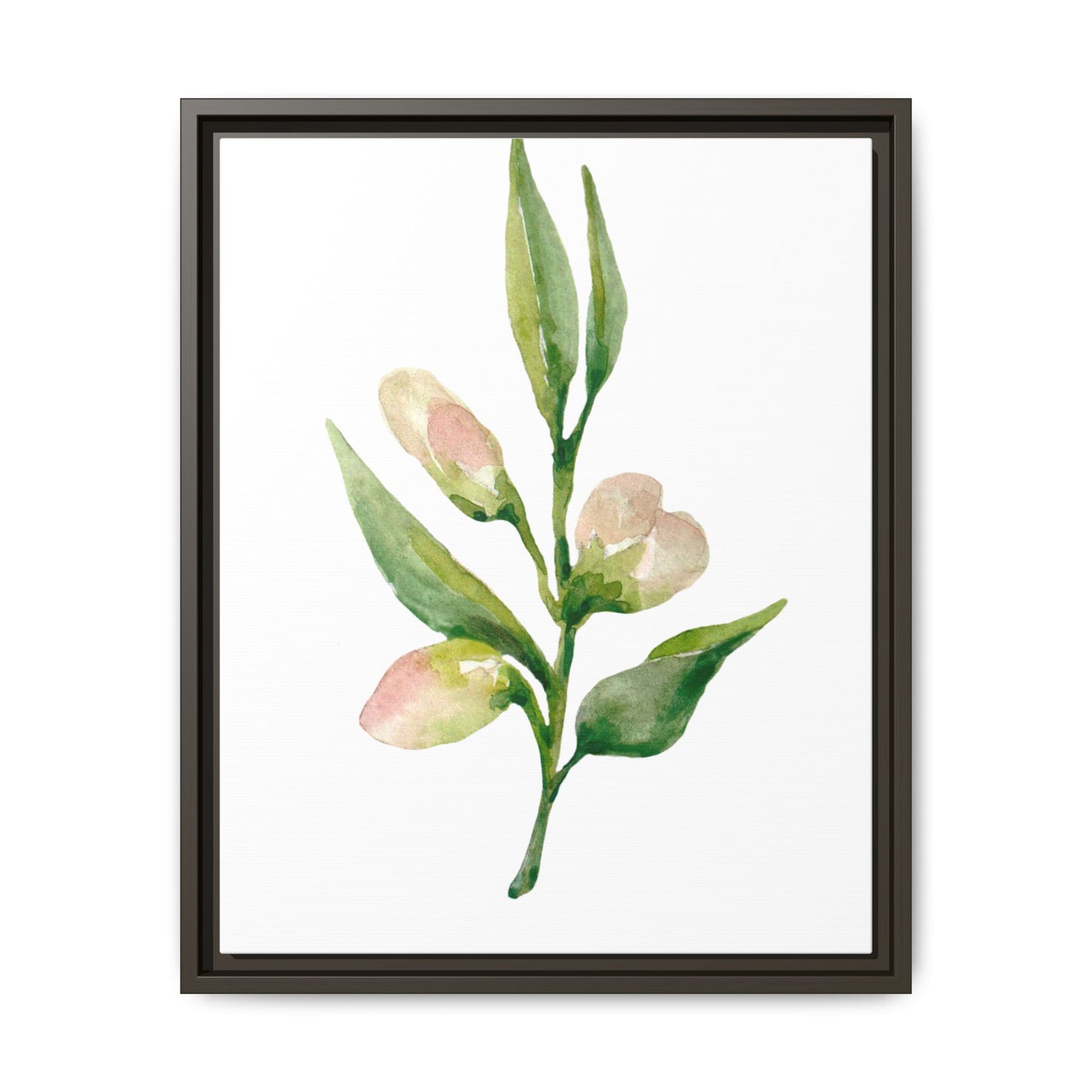 Flowers Collection - Beatrice - Matte Canvas, Framed (Multi-color)