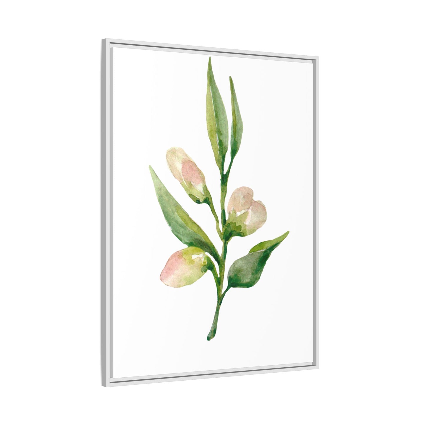 Flowers Collection - Beatrice - Matte Canvas, Framed (Multi-color)