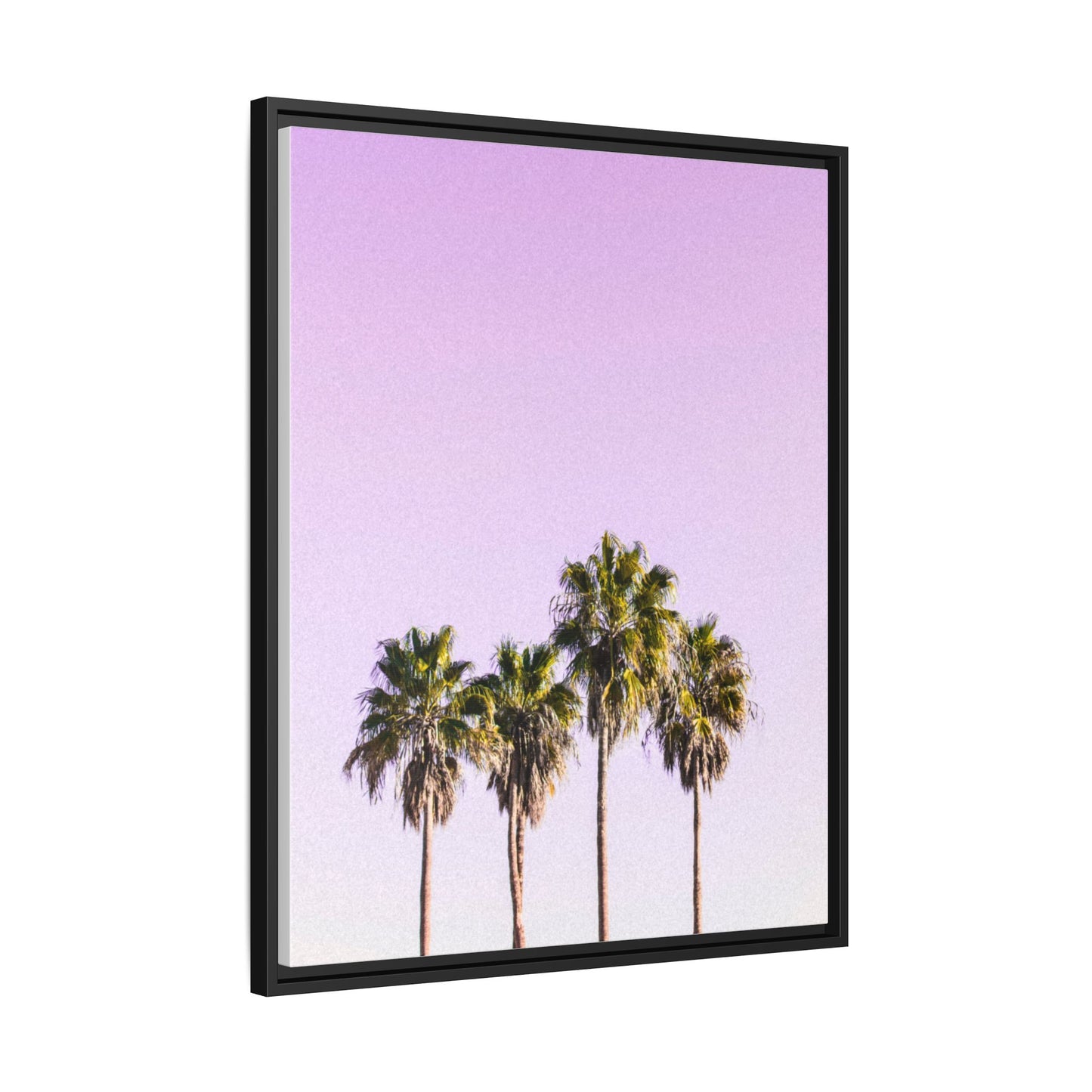 Palm Trees - Matte Canvas, Framed (Multi-color)