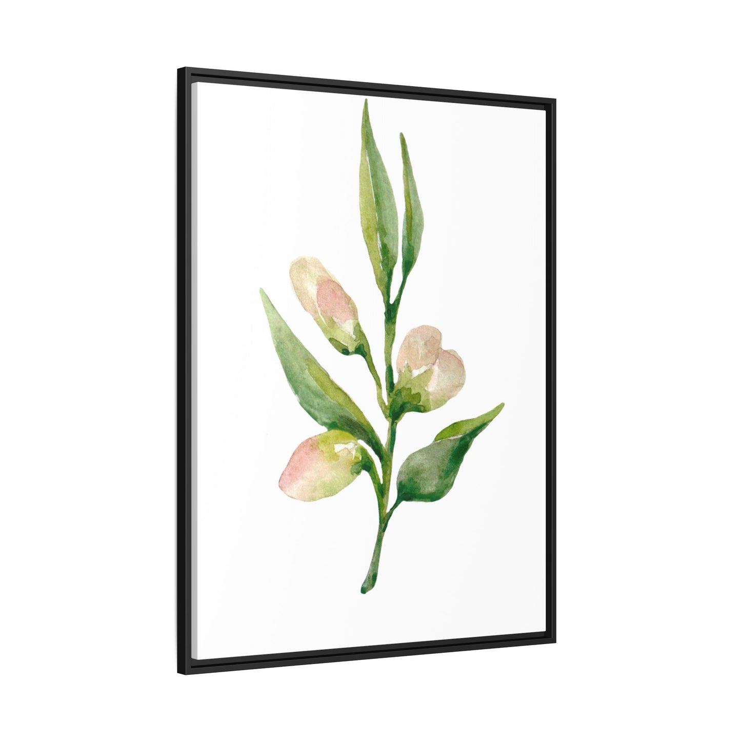 Flowers Collection - Beatrice - Matte Canvas, Framed (Multi-color)