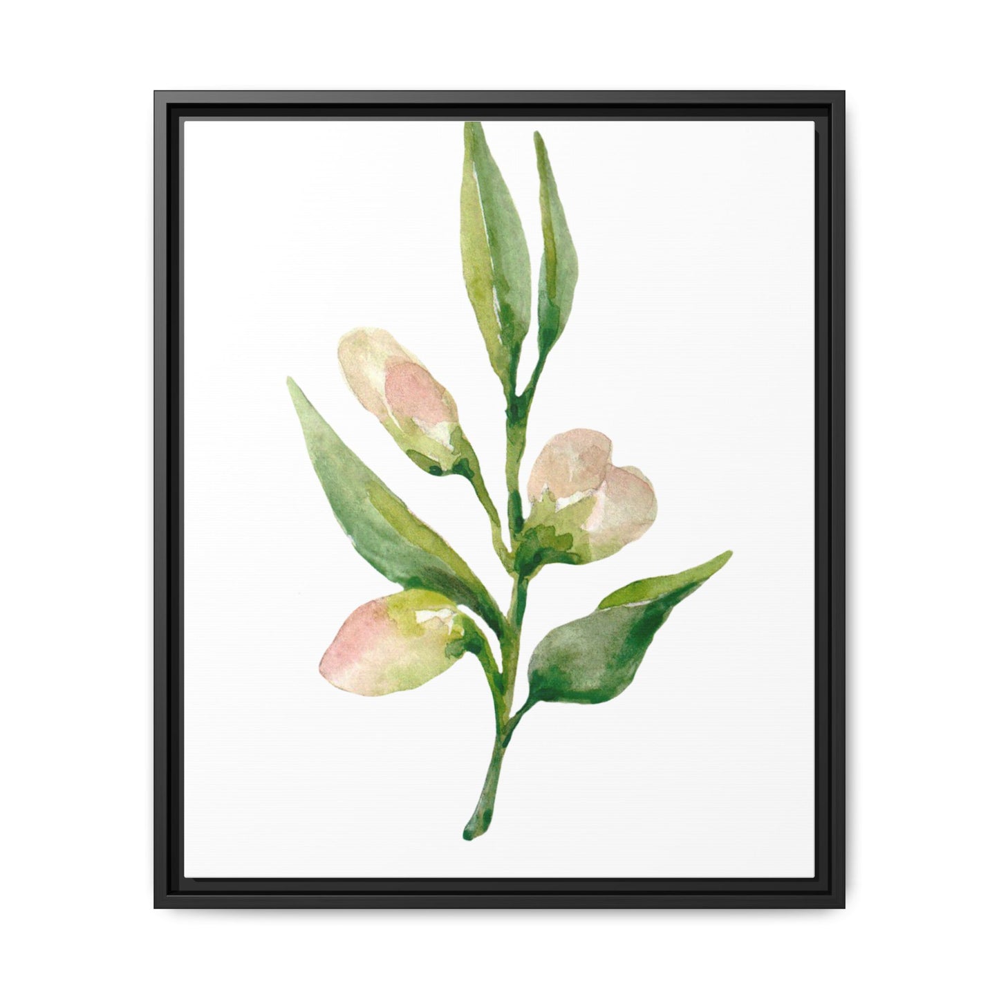 Flowers Collection - Beatrice - Matte Canvas, Framed (Multi-color)
