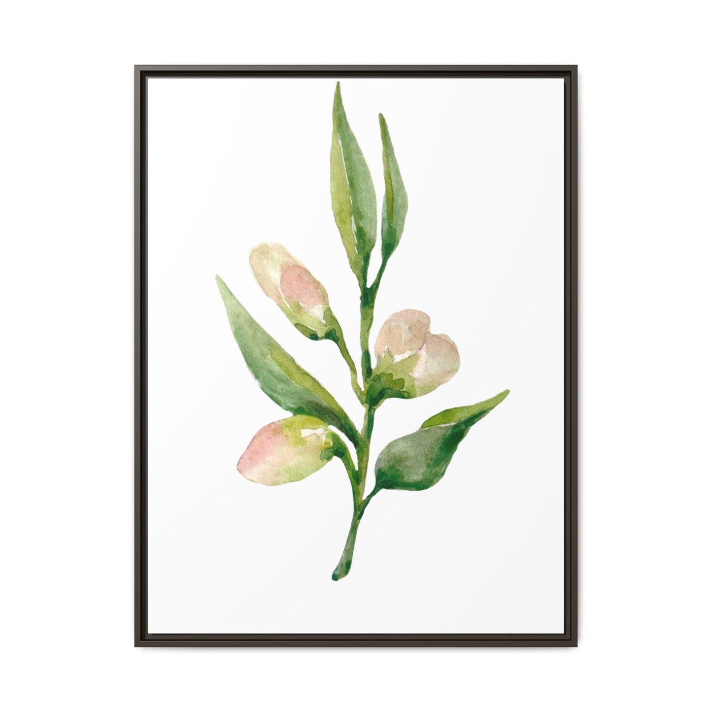 Flowers Collection - Beatrice - Matte Canvas, Framed (Multi-color)