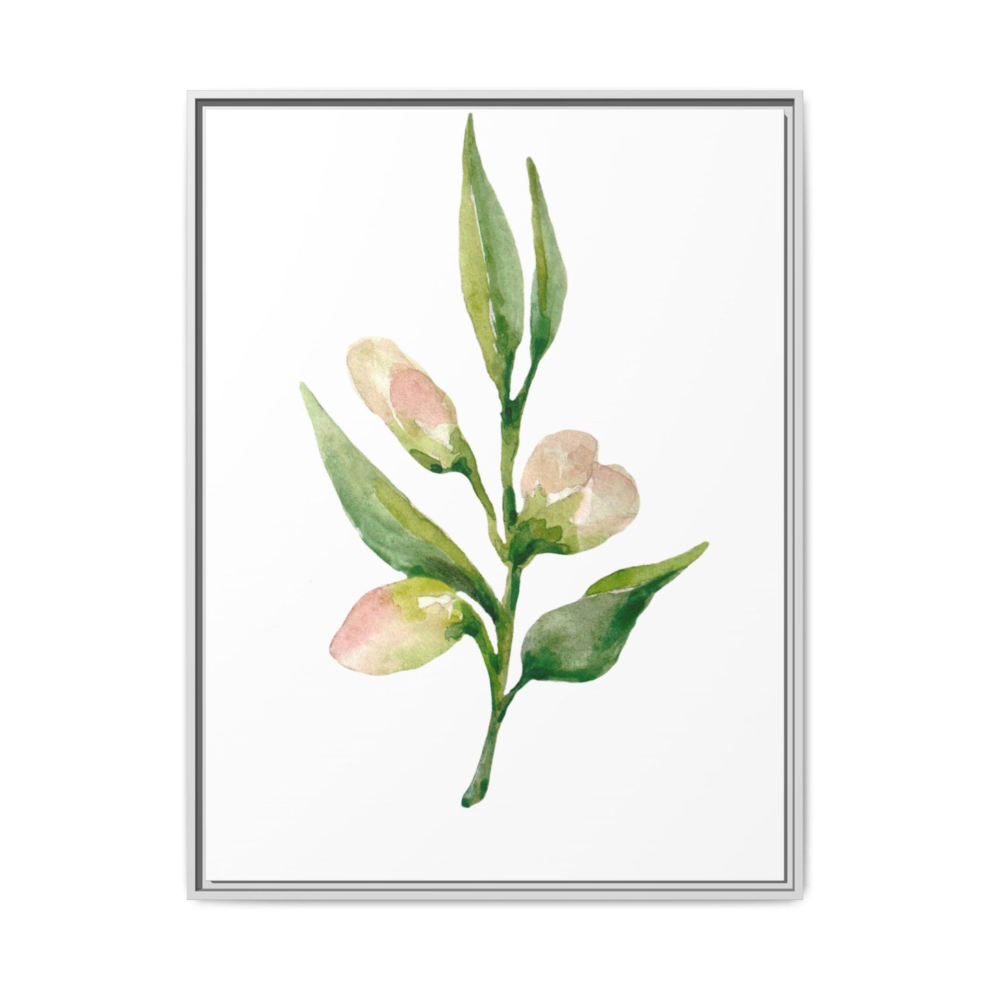 Flowers Collection - Beatrice - Matte Canvas, Framed (Multi-color)