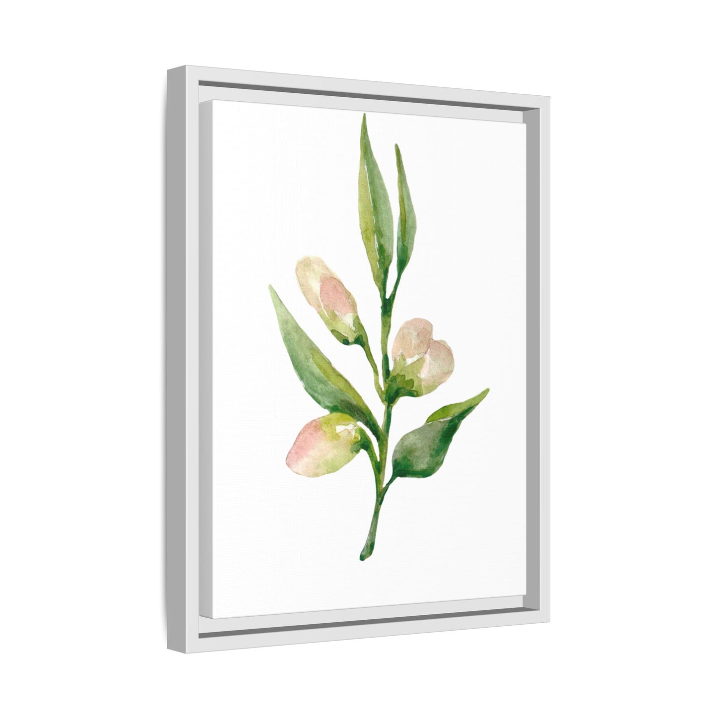 Flowers Collection - Beatrice - Matte Canvas, Framed (Multi-color)