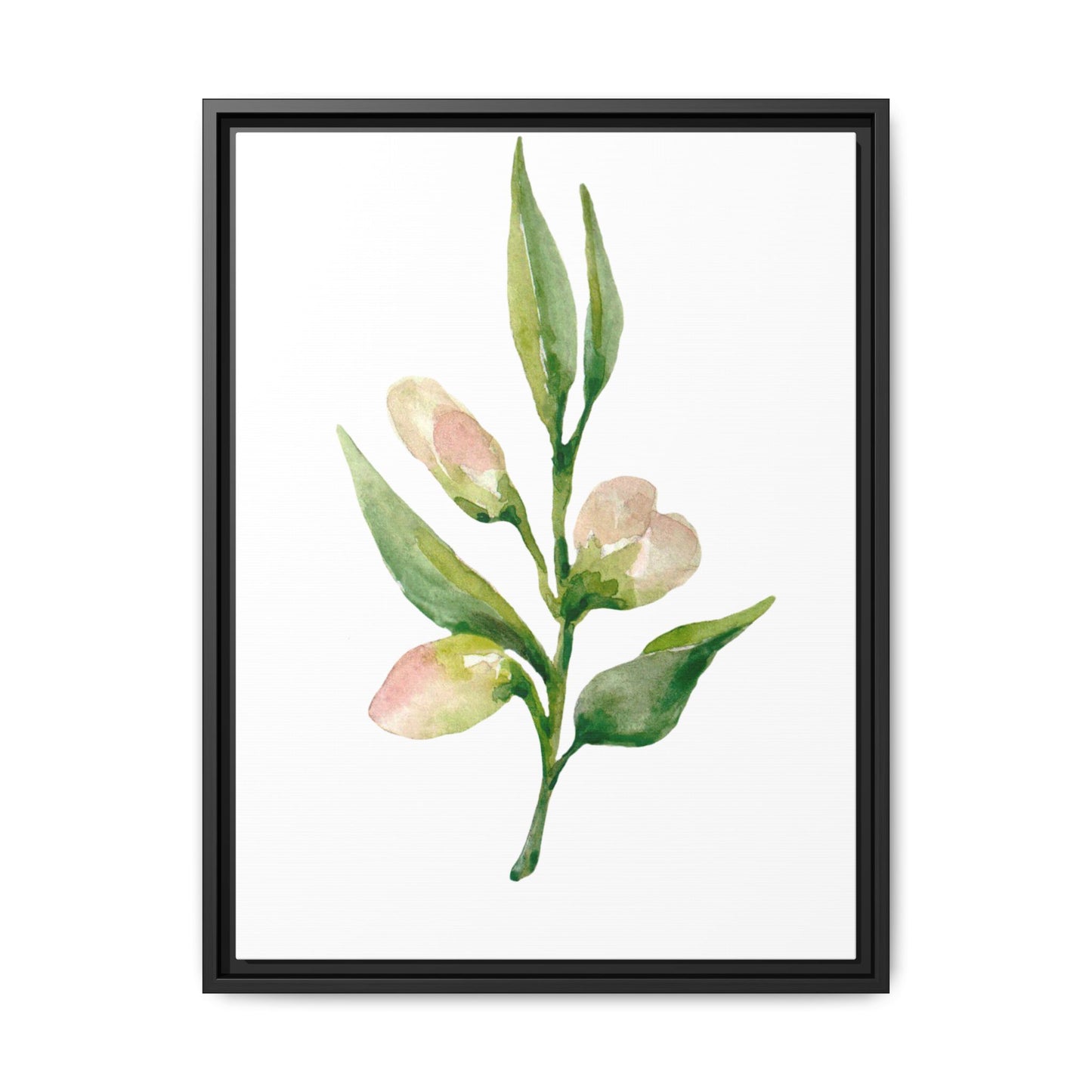 Flowers Collection - Beatrice - Matte Canvas, Framed (Multi-color)