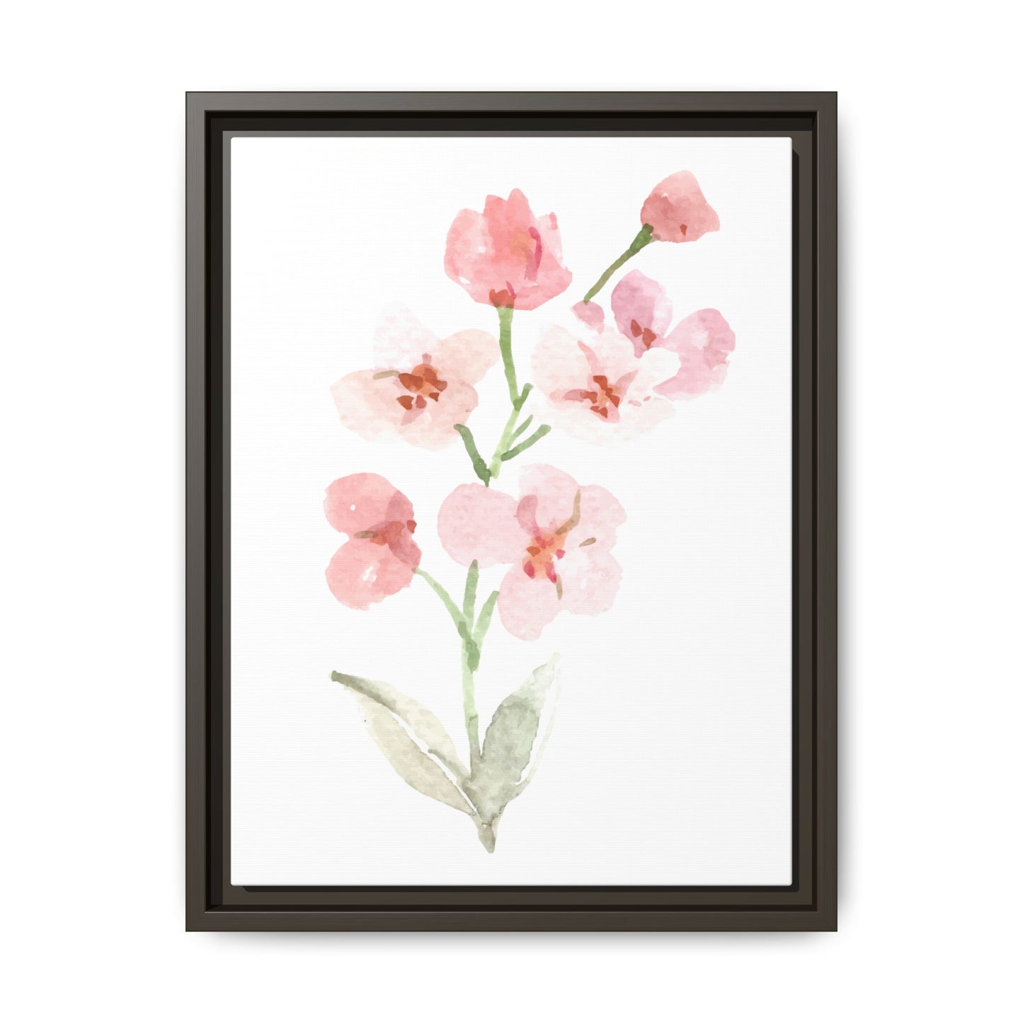 Flowers Collection 3 - Matte Canvas, Framed (Multi-color)