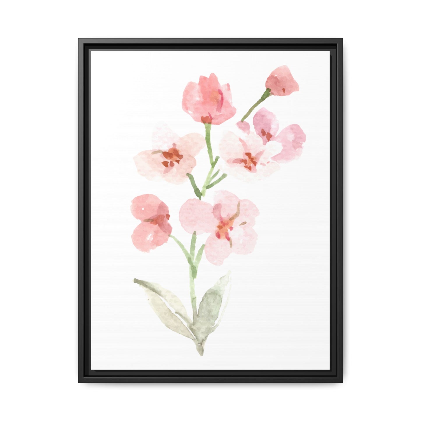 Flowers Collection 3 - Matte Canvas, Framed (Multi-color)