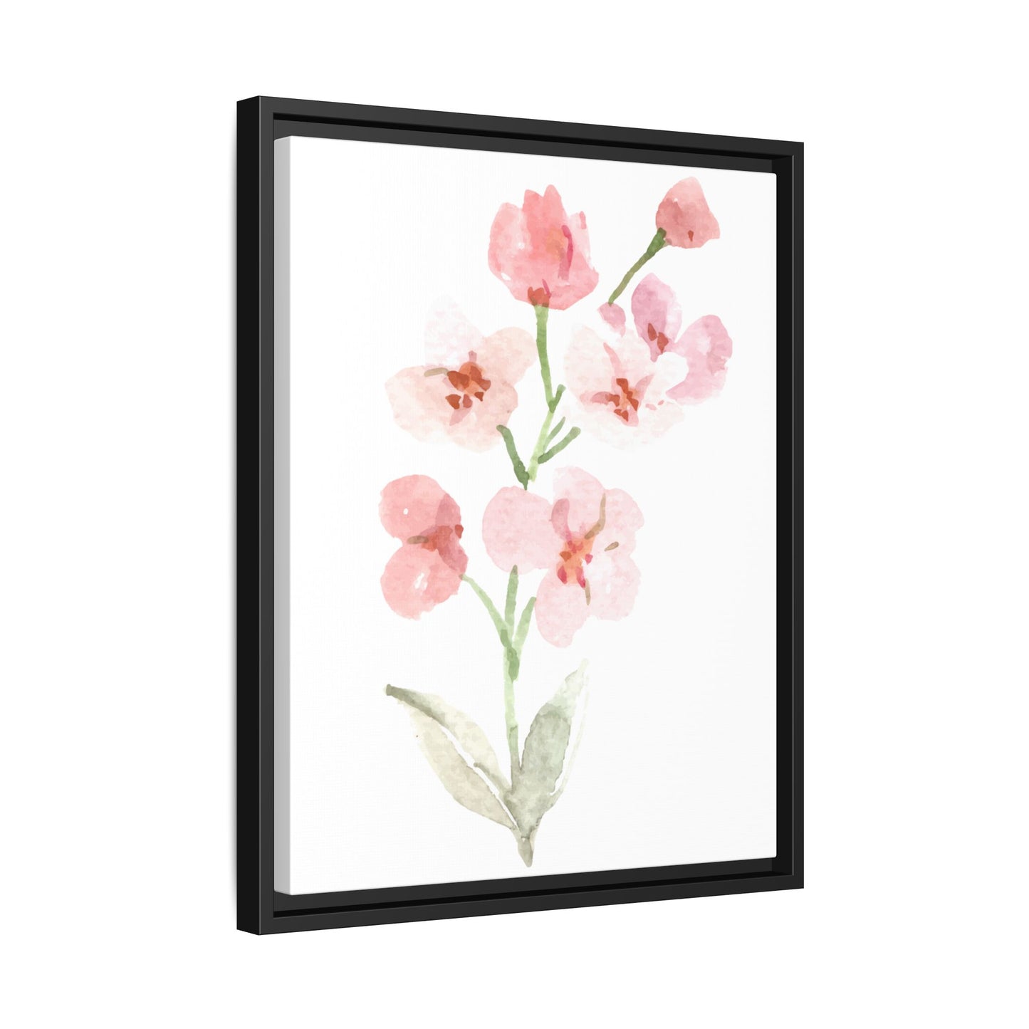 Flowers Collection 3 - Matte Canvas, Framed (Multi-color)
