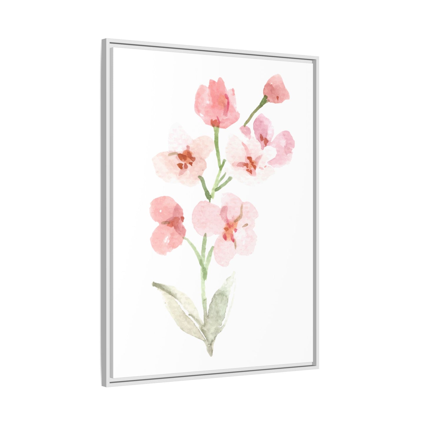 Flowers Collection 3 - Matte Canvas, Framed (Multi-color)