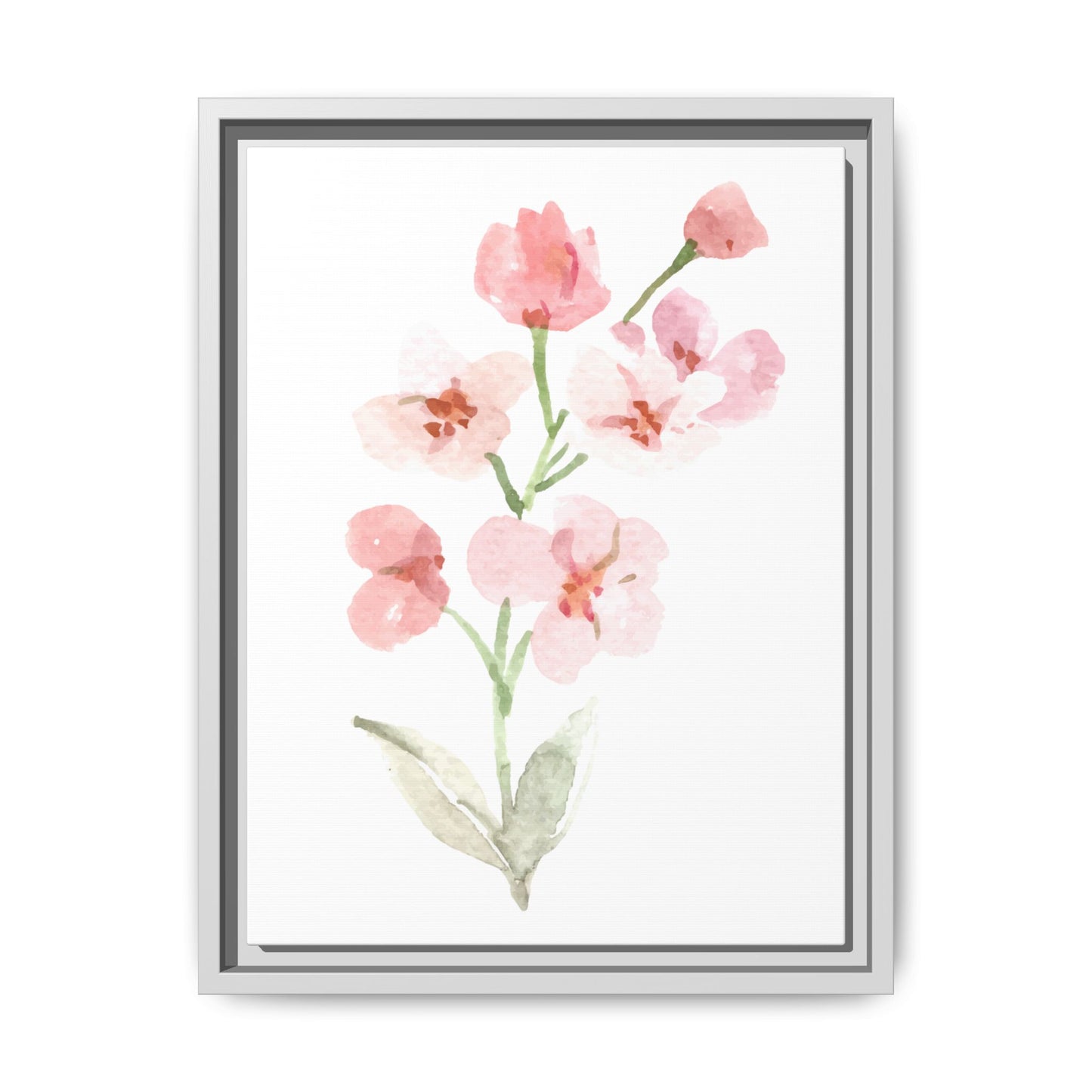 Flowers Collection 3 - Matte Canvas, Framed (Multi-color)