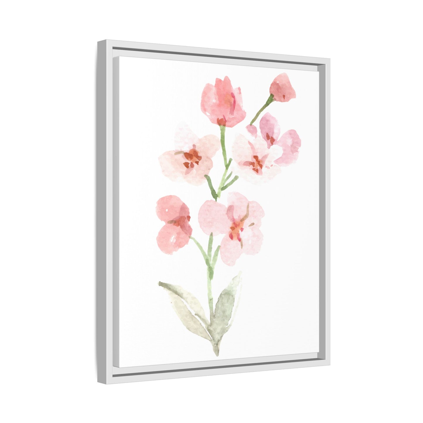 Flowers Collection 3 - Matte Canvas, Framed (Multi-color)