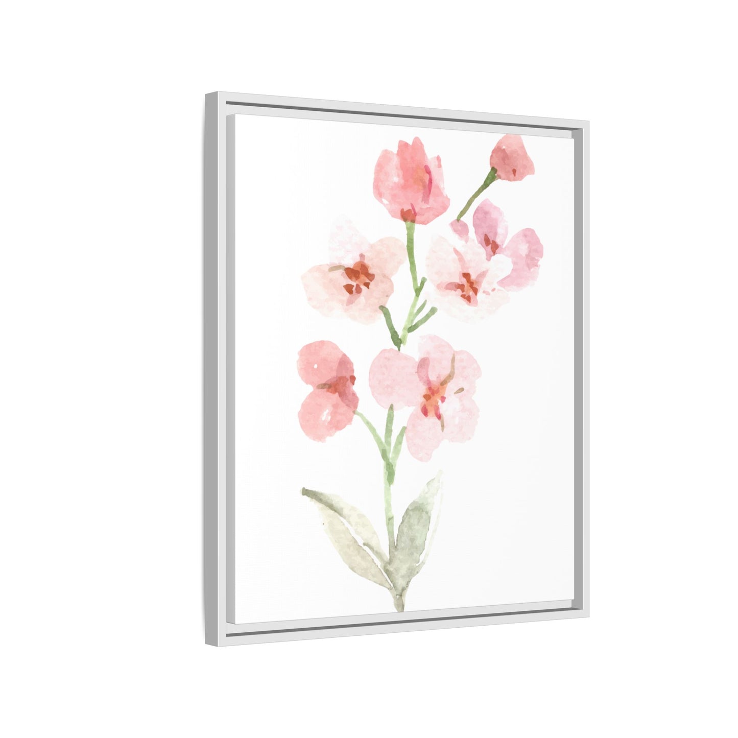 Flowers Collection 3 - Matte Canvas, Framed (Multi-color)