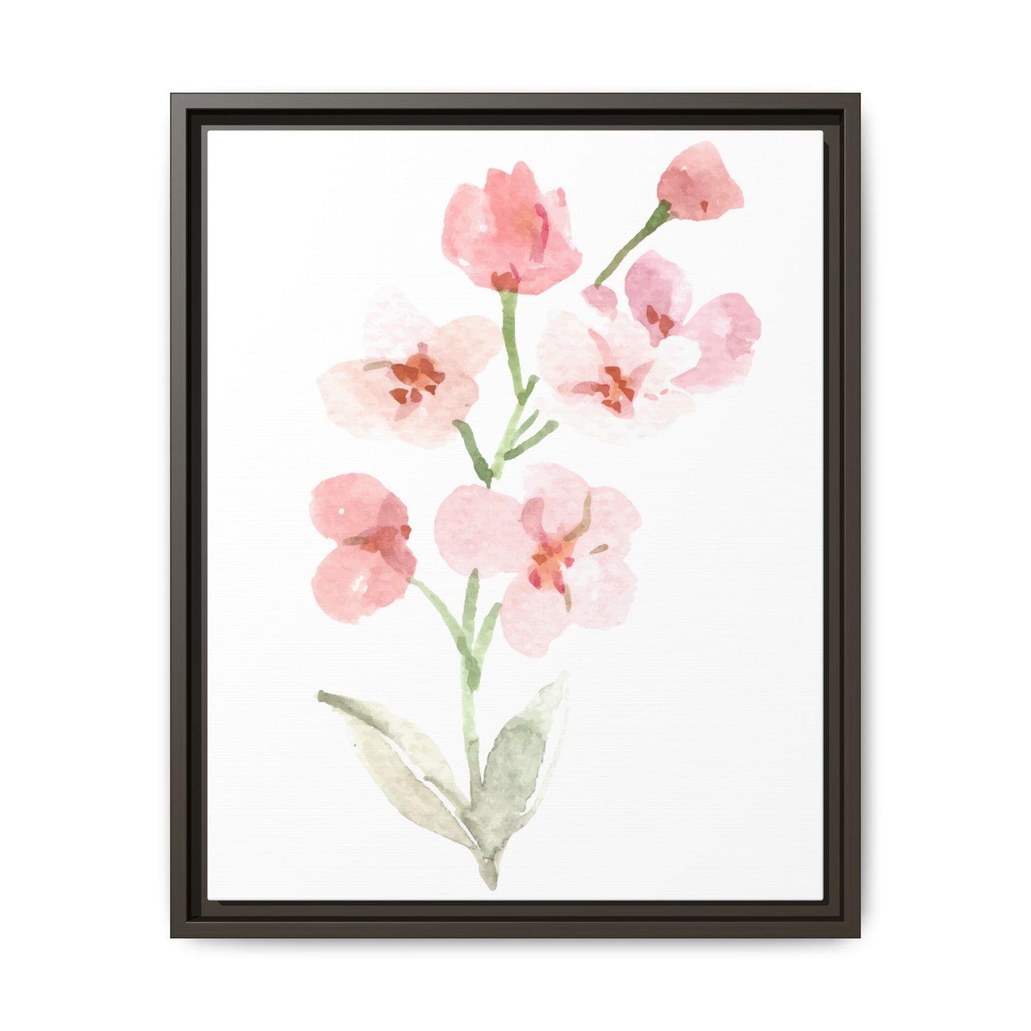 Flowers Collection 3 - Matte Canvas, Framed (Multi-color)
