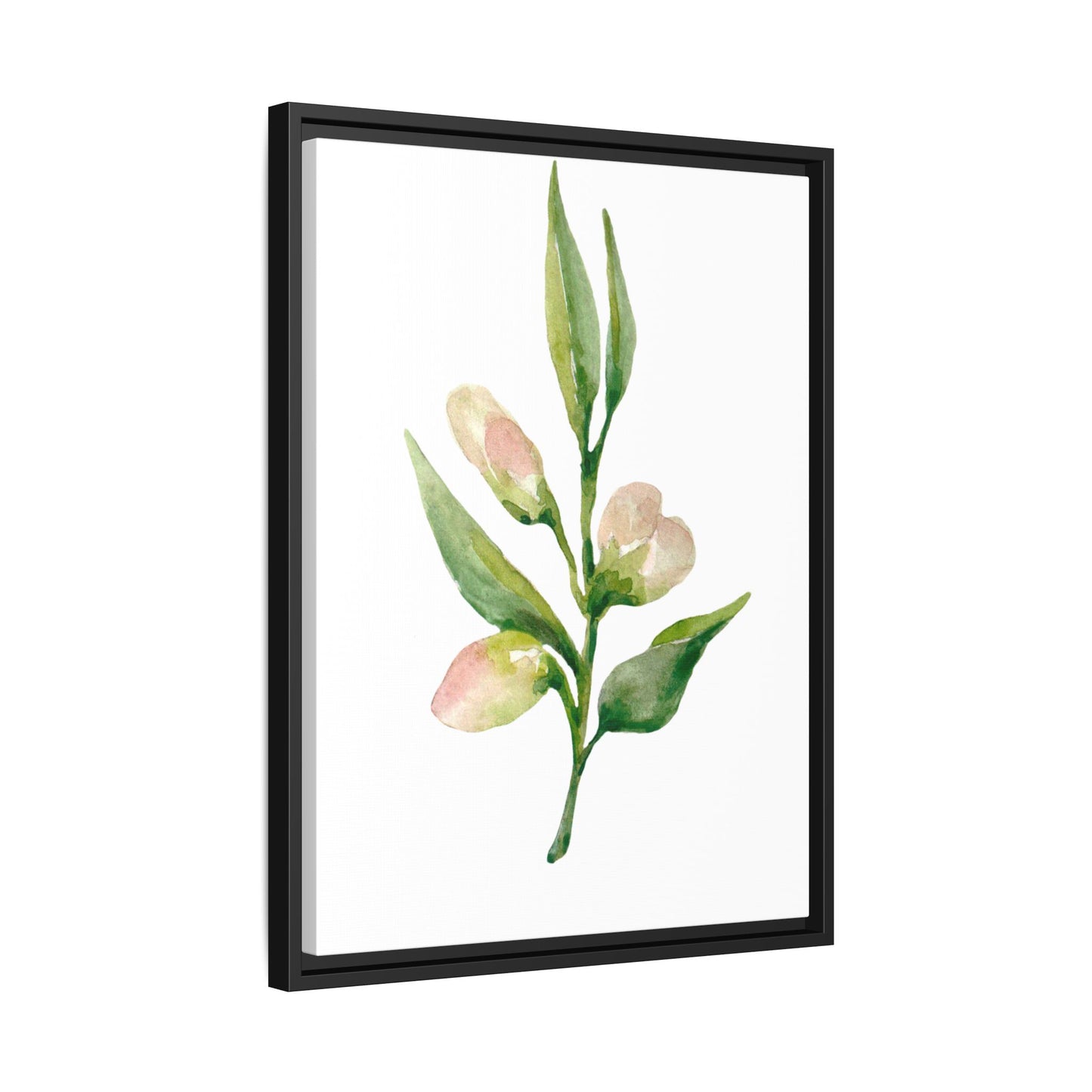 Flowers Collection - Beatrice - Matte Canvas, Framed (Multi-color)